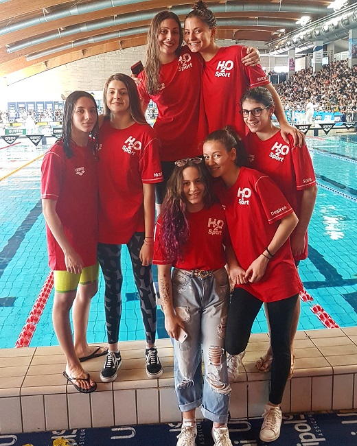 h2o sport gruppo ragazze