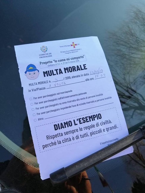 multa morale Frosolone