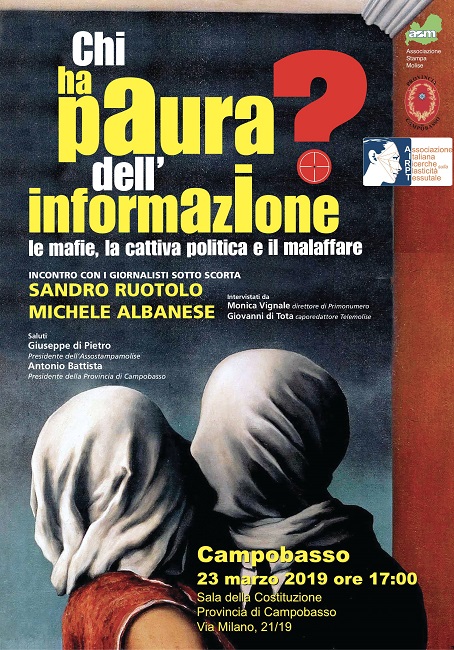 paura dell'informazione 23 marzo 2019