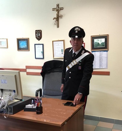 ritrovamento telefonino Carabinieri