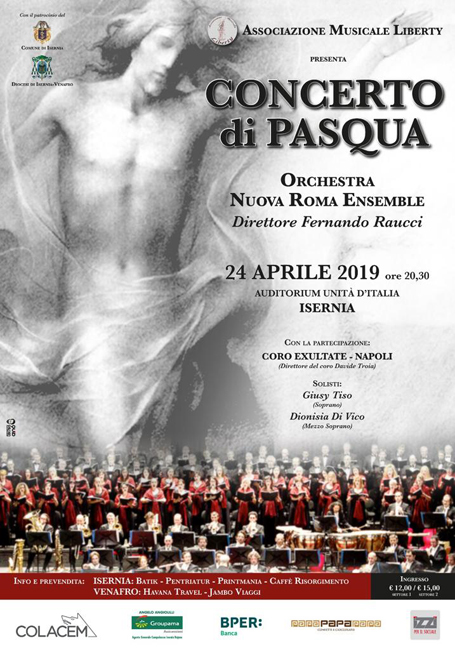 concerto Pasqua Isernia 24 aprile 2019