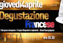 degustazione francese 4 aprile 2019