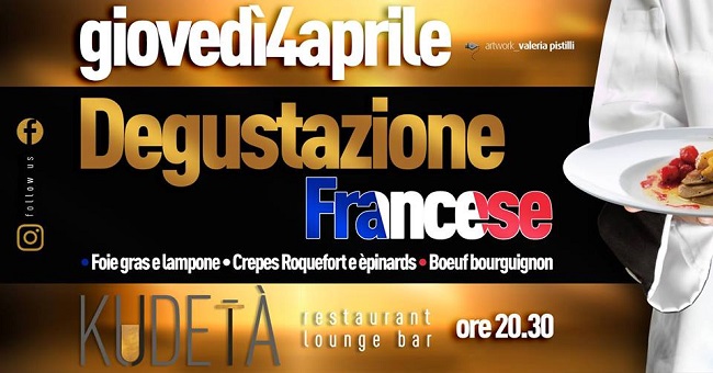 degustazione francese 4 aprile 2019