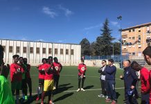 seduta di allenamento