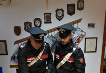 sequestro petardi Carabinieri