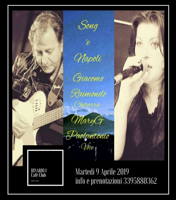 song 'e napoli 9 aprile 2019