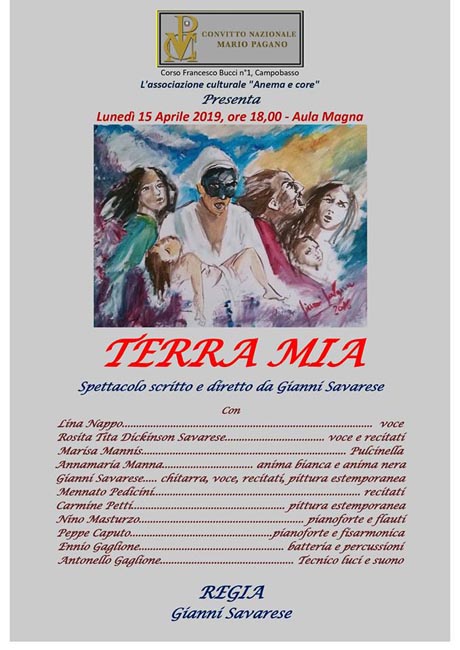 terra mia 15 aprile 2019