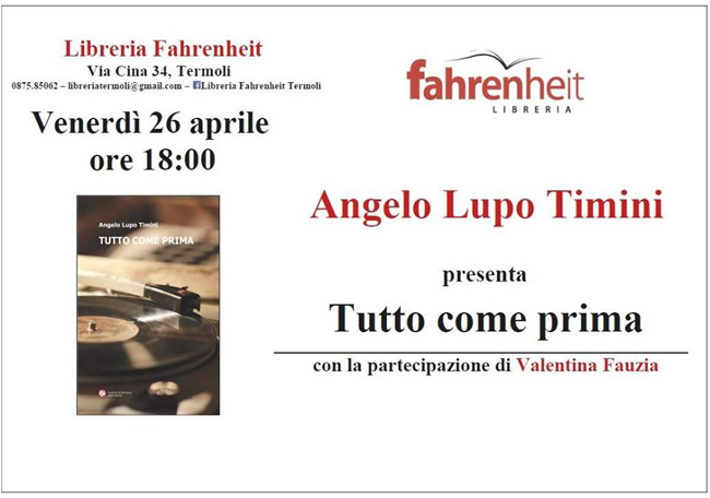 tutto come prima 26 aprile 2019