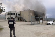 Agnone incendio attività commerciale