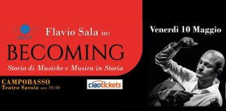 Flavio Sala in Becoming Campobasso 10 maggio 2019