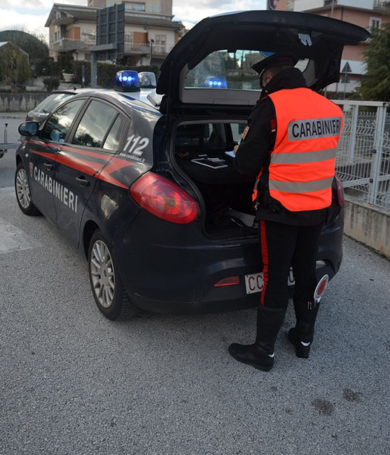 controlli auto Carabinieri