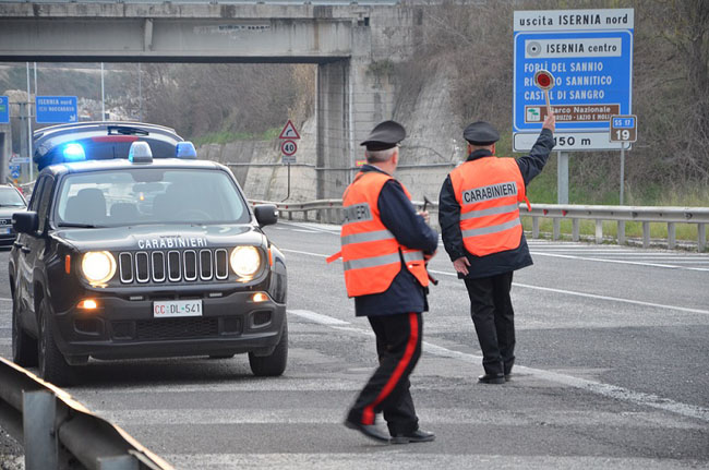 controlli isernia carabinieri