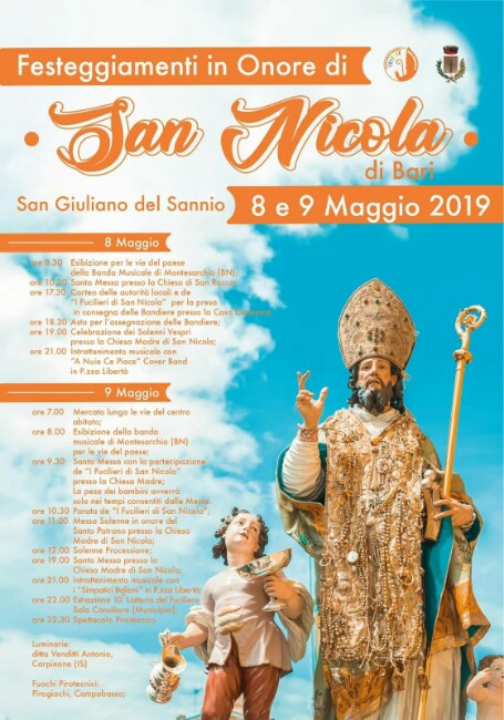 festa San Nicola 8 maggio 2019