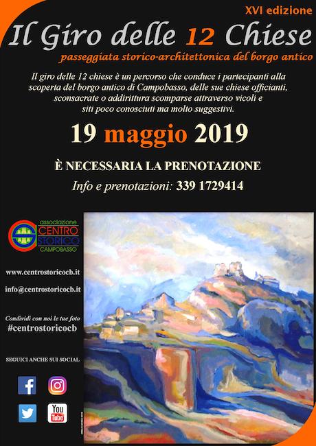 il giro delle 12 chiese 2019 campobasso