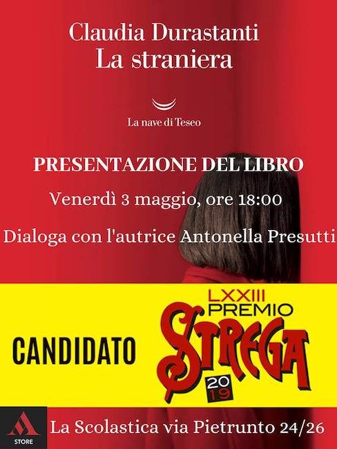 la straniera 3 maggio 2019