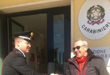 ringraziamento a Carabiniere