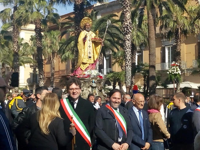 sindaco Guglionesi a Bari 8 maggio 2019