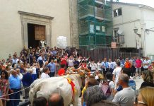 Montecilfone, sfilata carri di Sant'Antonio