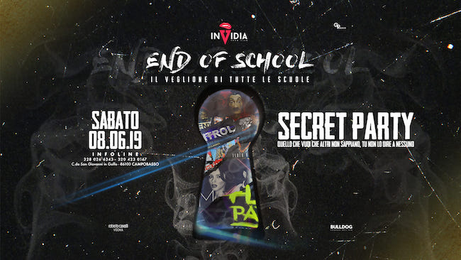 invidia end of school 8 giugno 2019