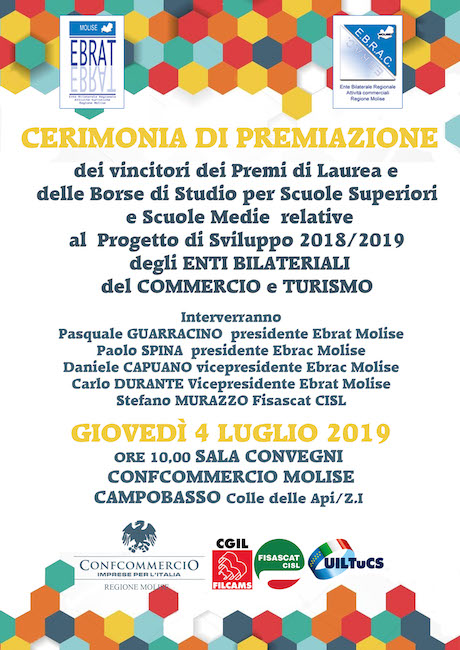 locandina premi 4 luglio 2019