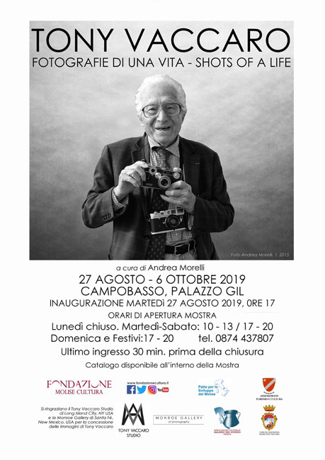 mostra tony vaccaro campobasso 2019