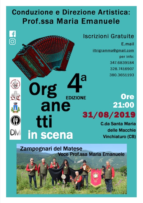 4° edizione organetti in scena