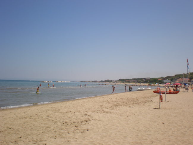 Spiaggia mare Termoli