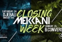 closing mekkani week