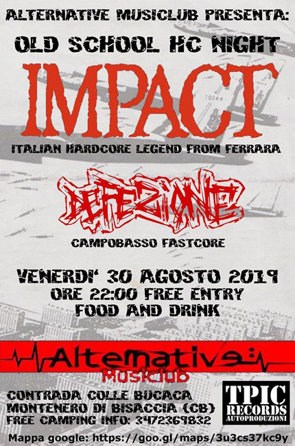 impact defezione 30 agosto 2019