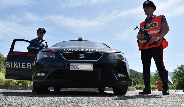 posto di blocco Carabinieri