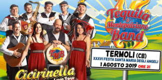 tequila & montepulciano band 1 agosto 2019