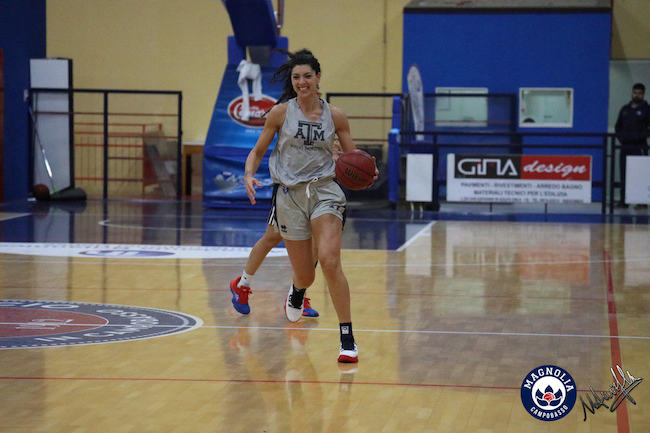 emilia bove in allenamento