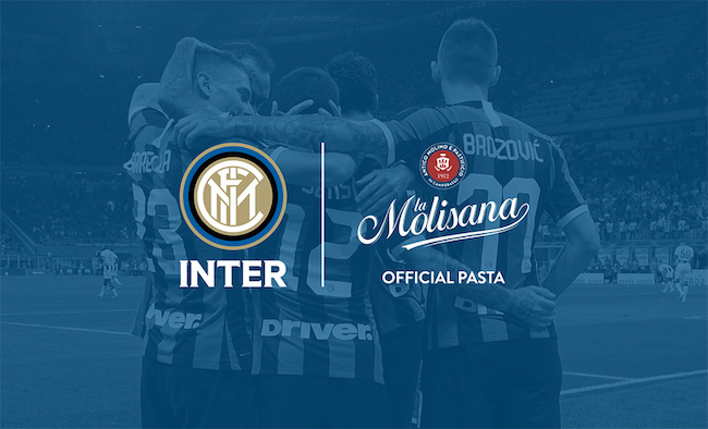 La Molisana Official Supplier di FC Internazionale Milano fino al 2021