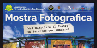 locandina mostra dal quartiere al teatro 2019