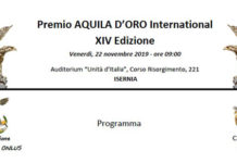 14° Premio Aquila D'Oro International a Isernia