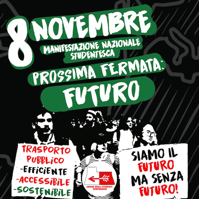 8 novembre manifestazione