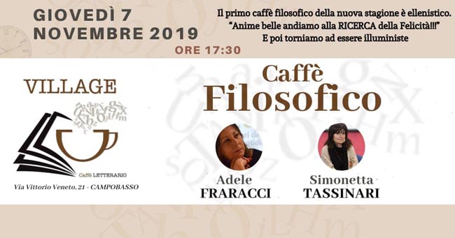 caffè filosofico 7 novembre 2019