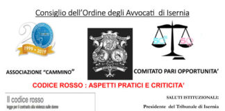 codice rosso 8 novembre 2019