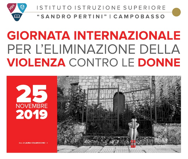 giornata eliminazione violenza-donne pertini 25 novembre 2019