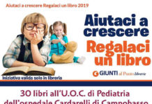 “Aiutaci a crescere. Regalaci un libro”, il 19 novembre al Cardarelli