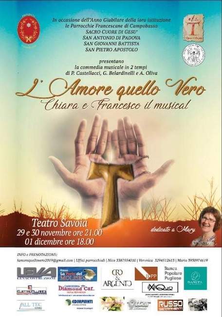 l'amore quello vero Teatro Savoia