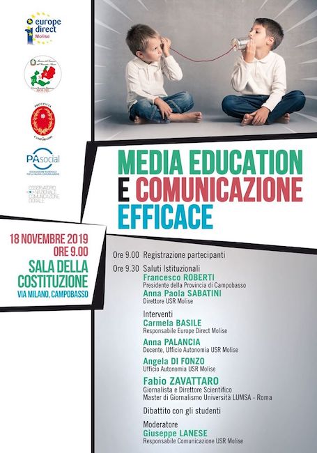 media education 18 novembre 2019