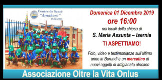 racconto un anno insieme Isernia