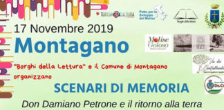 scenari di memoria montagano 17 novembre 2019