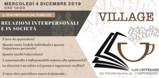 caffé letterario 4 dicembre 2019