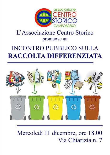 incontro raccolta differenziata campobasso