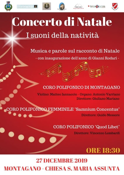 locandina concerto coro Montagano