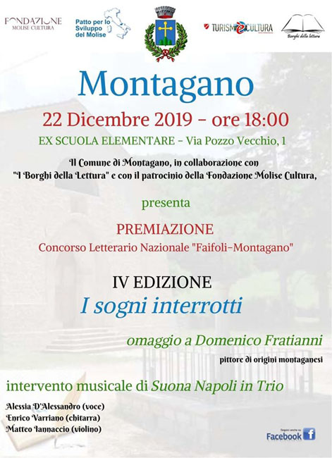 locandina premio letterario montagano