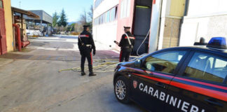 carabinieri furto rame