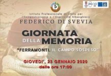 giornata della memoria 23 gennaio 2020